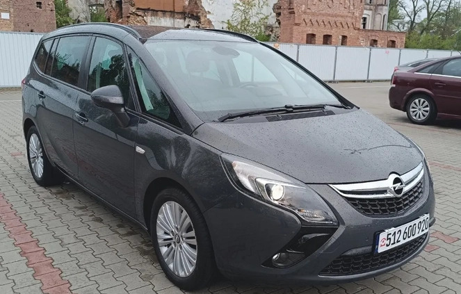 Opel Zafira cena 41900 przebieg: 140175, rok produkcji 2014 z Jaraczewo małe 211